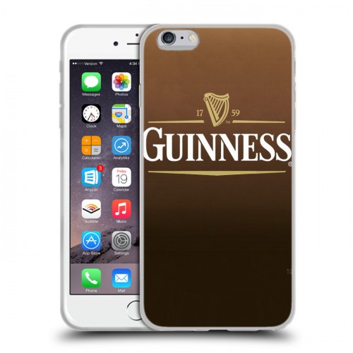 Дизайнерский силиконовый чехол для Iphone 6 Plus/6s Plus Guinness