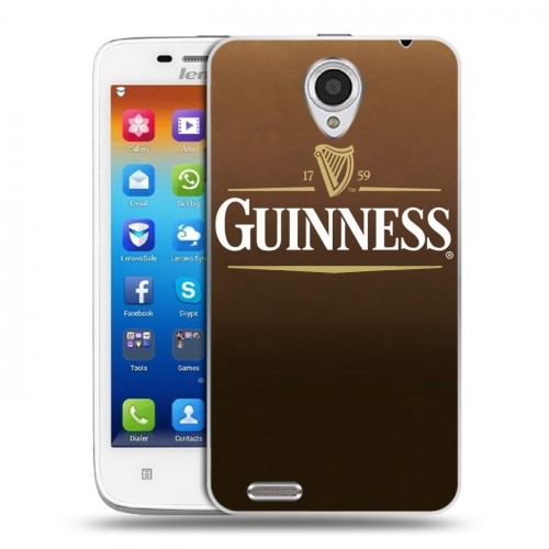 Дизайнерский пластиковый чехол для Lenovo S650 Ideaphone Guinness