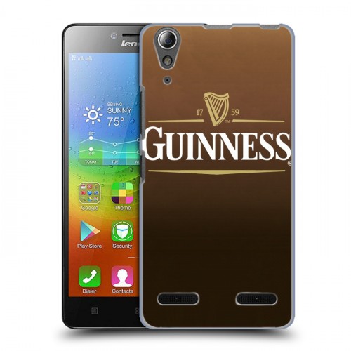 Дизайнерский пластиковый чехол для Lenovo A6000 Guinness