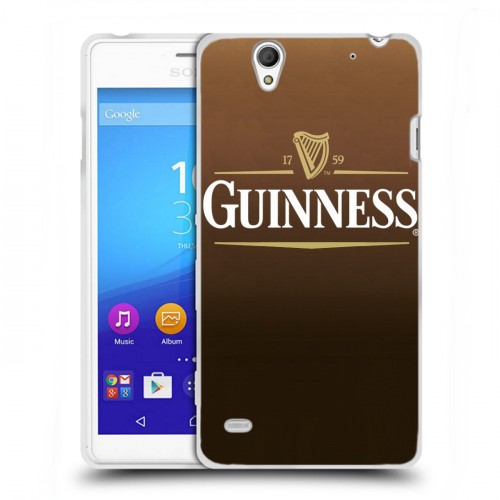 Дизайнерский пластиковый чехол для Sony Xperia C4 Guinness