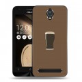 Дизайнерский пластиковый чехол для ASUS Zenfone Go Guinness