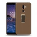 Дизайнерский пластиковый чехол для Nokia 7 Plus Guinness