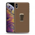 Дизайнерский силиконовый чехол для Iphone Xs Max Guinness