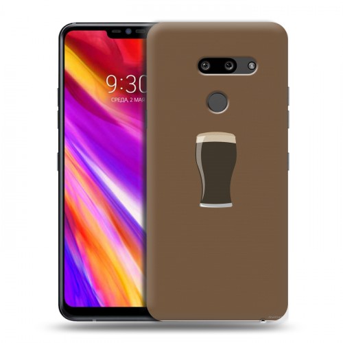 Дизайнерский пластиковый чехол для LG G8 ThinQ Guinness