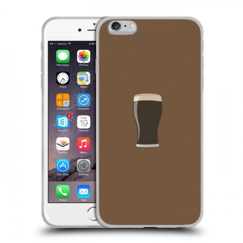 Дизайнерский силиконовый чехол для Iphone 6 Plus/6s Plus Guinness