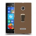 Дизайнерский пластиковый чехол для Microsoft Lumia 435 Guinness