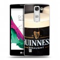 Дизайнерский пластиковый чехол для LG G4c Guinness