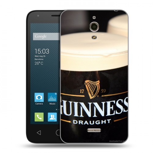 Дизайнерский силиконовый чехол для Alcatel One Touch Pixi 4 (6) Guinness