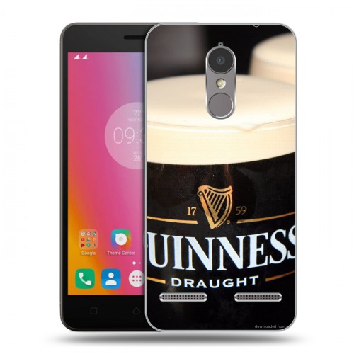 Дизайнерский пластиковый чехол для Lenovo K6 Guinness