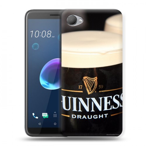 Дизайнерский пластиковый чехол для HTC Desire 12 Guinness