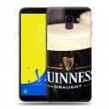 Дизайнерский пластиковый чехол для Samsung Galaxy J6 Guinness