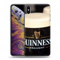 Дизайнерский силиконовый чехол для Iphone Xs Max Guinness