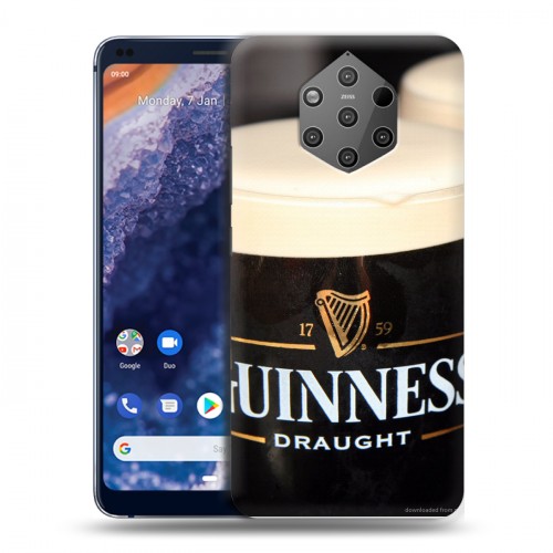 Дизайнерский силиконовый чехол для Nokia 9 PureView Guinness