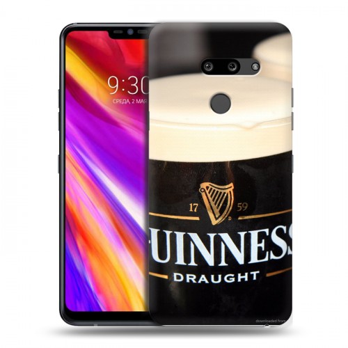 Дизайнерский пластиковый чехол для LG G8 ThinQ Guinness