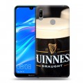 Дизайнерский пластиковый чехол для Huawei Y6 (2019) Guinness