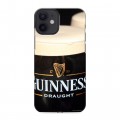 Дизайнерский силиконовый с усиленными углами чехол для Iphone 12 Mini Guinness