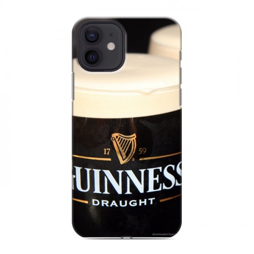 Дизайнерский силиконовый чехол для Iphone 12 Guinness