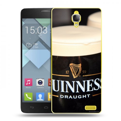 Дизайнерский пластиковый чехол для Alcatel One Touch Idol X Guinness