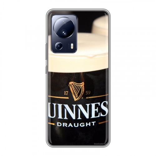 Дизайнерский силиконовый чехол для Xiaomi 13 Lite Guinness