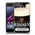 Дизайнерский силиконовый чехол для Sony Xperia E1 Guinness