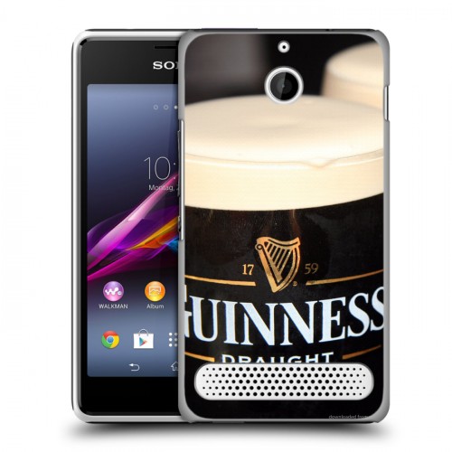 Дизайнерский силиконовый чехол для Sony Xperia E1 Guinness