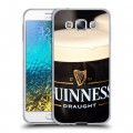 Дизайнерский пластиковый чехол для Samsung Galaxy E5 Guinness