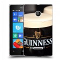 Дизайнерский пластиковый чехол для Microsoft Lumia 435 Guinness