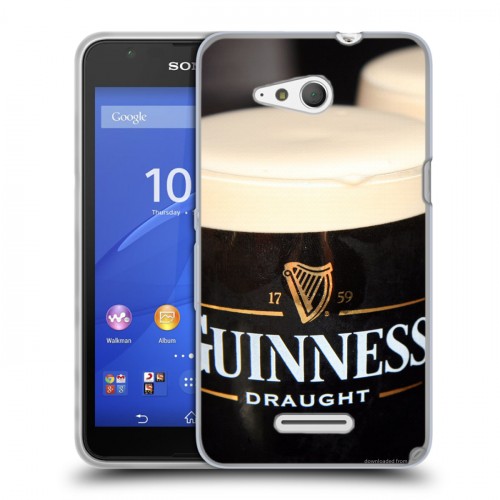 Дизайнерский пластиковый чехол для Sony Xperia E4g Guinness