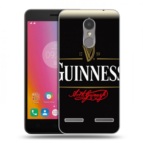 Дизайнерский силиконовый чехол для Lenovo K6 Guinness