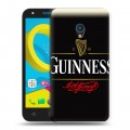 Дизайнерский пластиковый чехол для Alcatel U5 Guinness