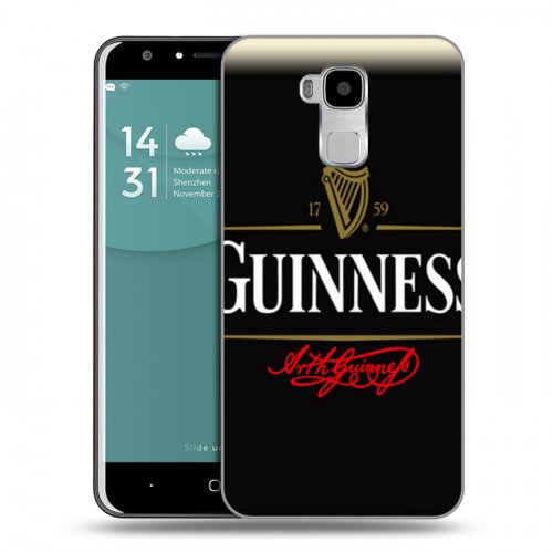 Дизайнерский пластиковый чехол для Doogee Y6 Guinness