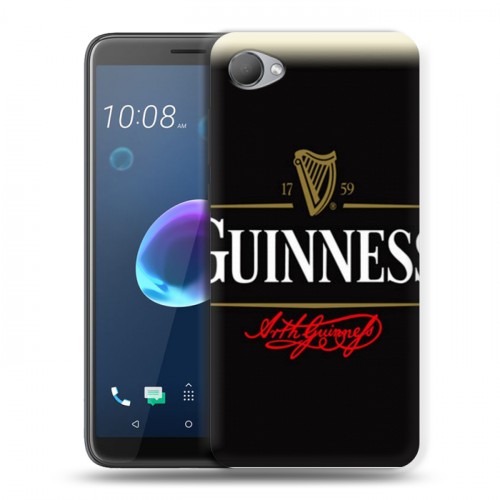 Дизайнерский пластиковый чехол для HTC Desire 12 Guinness