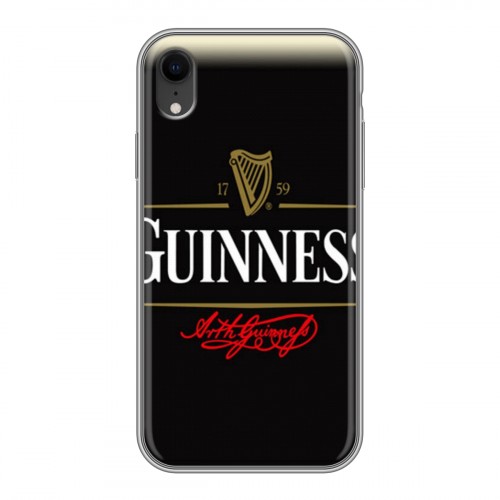 Дизайнерский пластиковый чехол для Iphone Xr Guinness