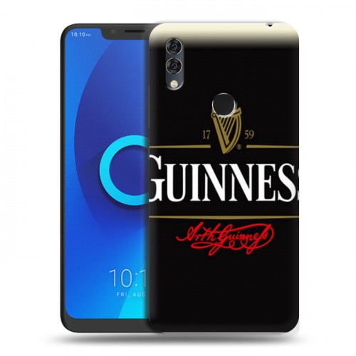 Дизайнерский силиконовый чехол для Alcatel 5V Guinness