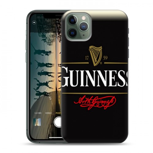 Дизайнерский пластиковый чехол для Iphone 11 Pro Guinness