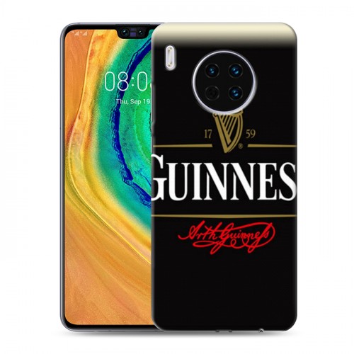 Дизайнерский пластиковый чехол для Huawei Mate 30 Guinness