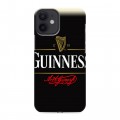 Дизайнерский силиконовый с усиленными углами чехол для Iphone 12 Mini Guinness