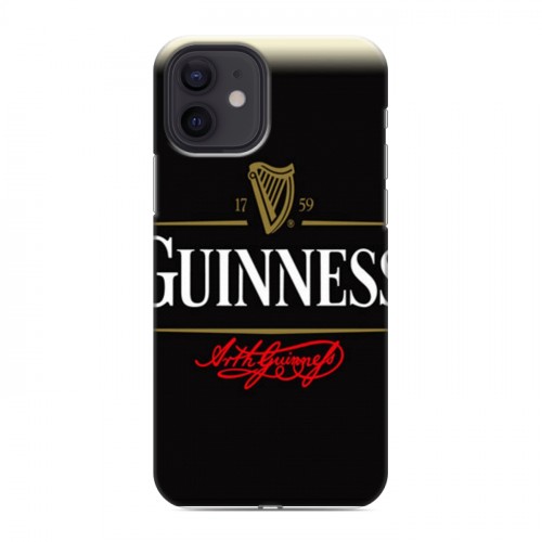 Дизайнерский силиконовый чехол для Iphone 12 Guinness