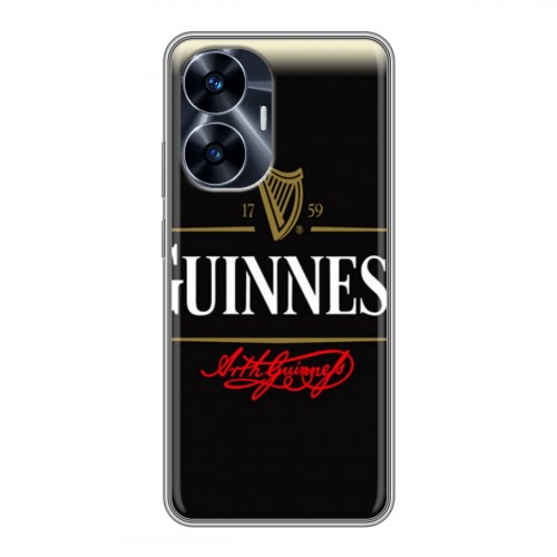 Дизайнерский пластиковый чехол для Realme C55 Guinness