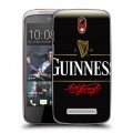 Дизайнерский пластиковый чехол для HTC Desire 500 Guinness