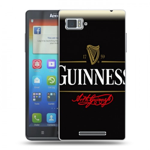 Дизайнерский пластиковый чехол для Lenovo Vibe Z Guinness