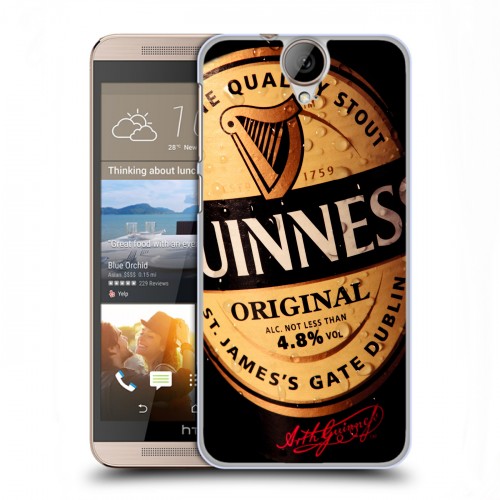 Дизайнерский пластиковый чехол для HTC One E9+ Guinness