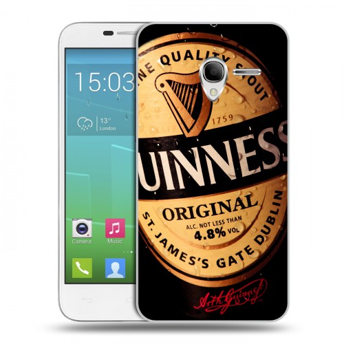 Дизайнерский силиконовый чехол для Alcatel One Touch POP 3 5 Guinness