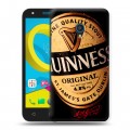 Дизайнерский пластиковый чехол для Alcatel U5 Guinness