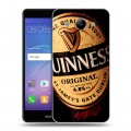 Дизайнерский пластиковый чехол для Huawei Y3 (2017) Guinness