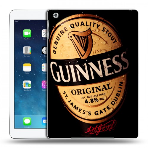 Дизайнерский силиконовый чехол для Ipad Air Guinness