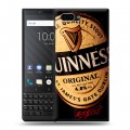 Дизайнерский пластиковый чехол для BlackBerry KEY2 Guinness