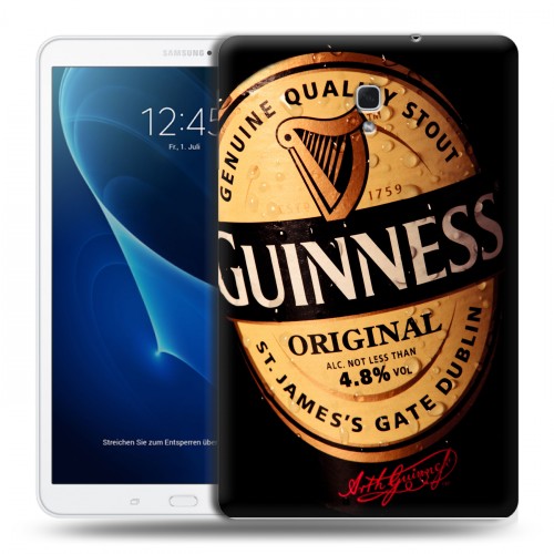 Дизайнерский силиконовый чехол для Samsung Galaxy Tab A 10.5 Guinness