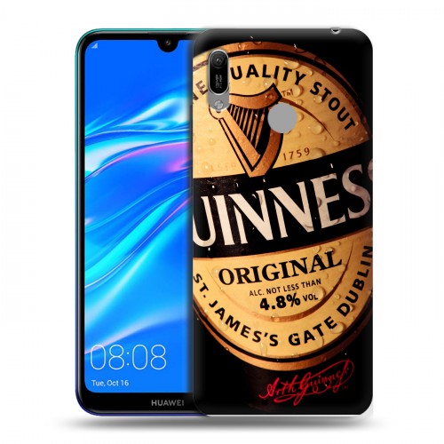 Дизайнерский пластиковый чехол для Huawei Y6 (2019) Guinness