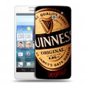 Дизайнерский пластиковый чехол для Huawei Ascend D2 Guinness